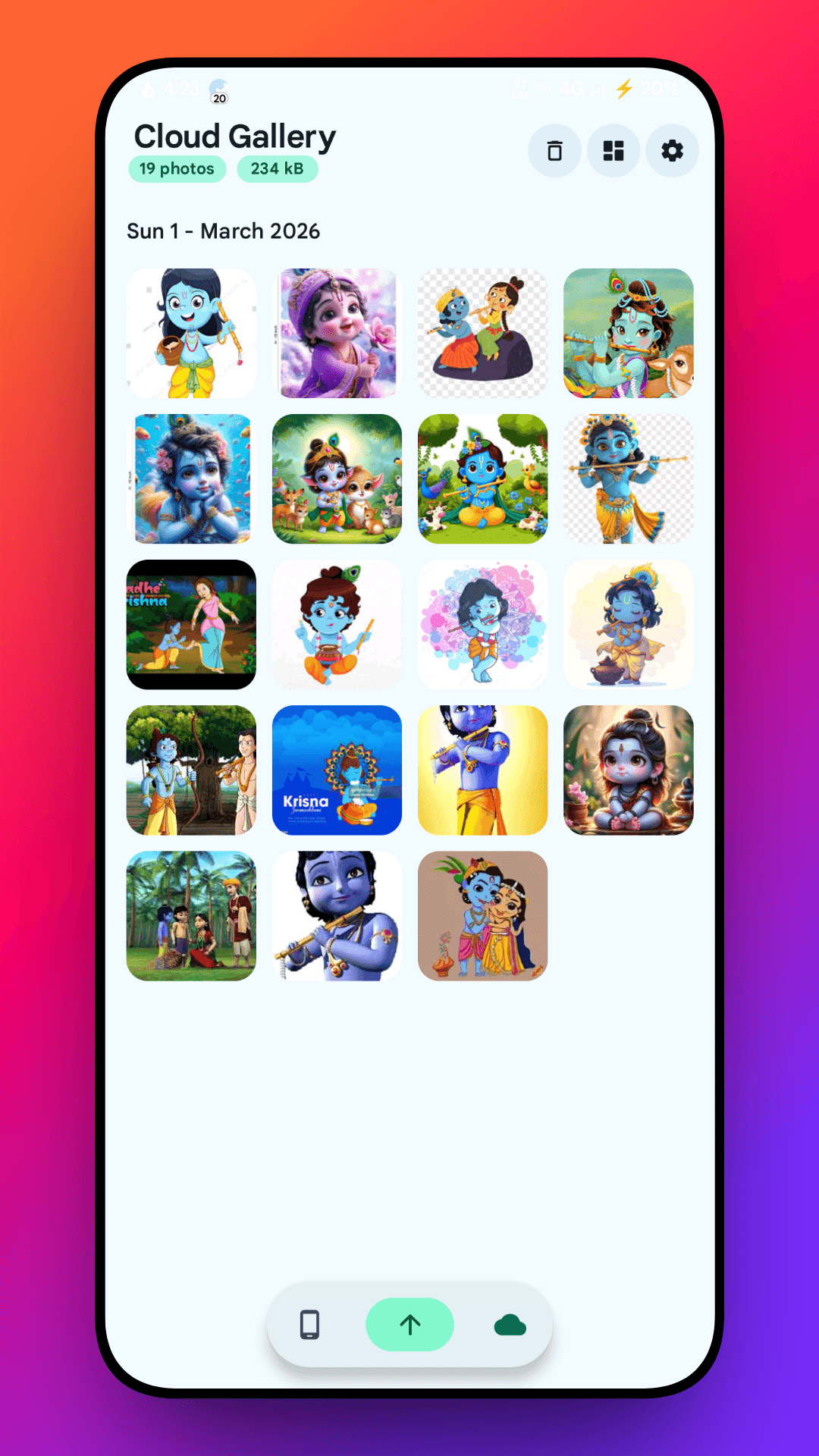 Скриншот 4 — Chitralaya CloudGallery App