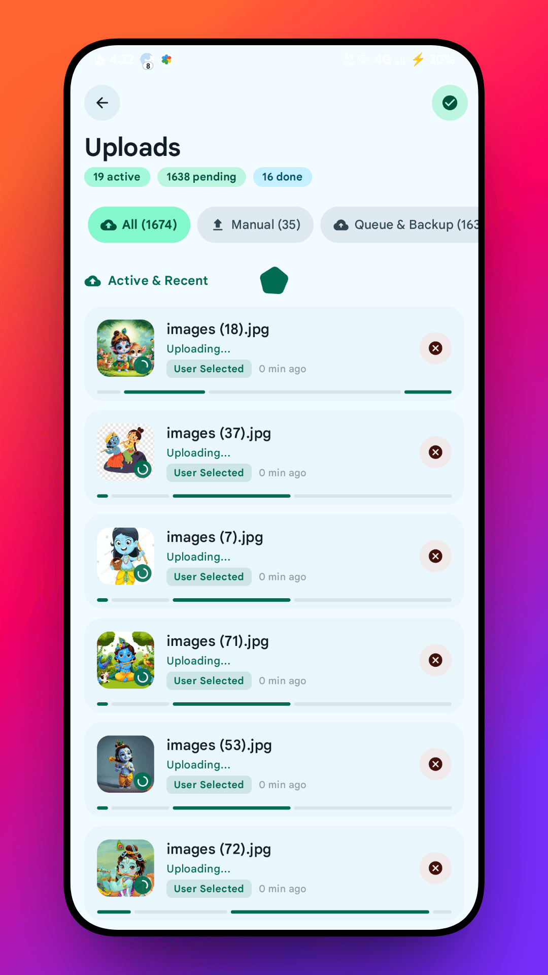 Скриншот 8 — Chitralaya CloudGallery App