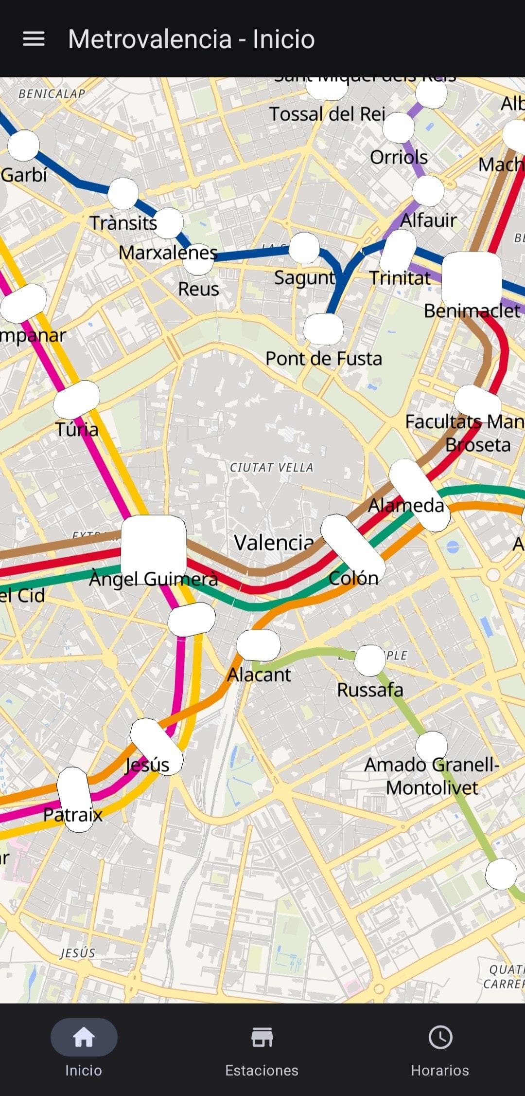Скриншот 1 — Valencia Transit Reloaded