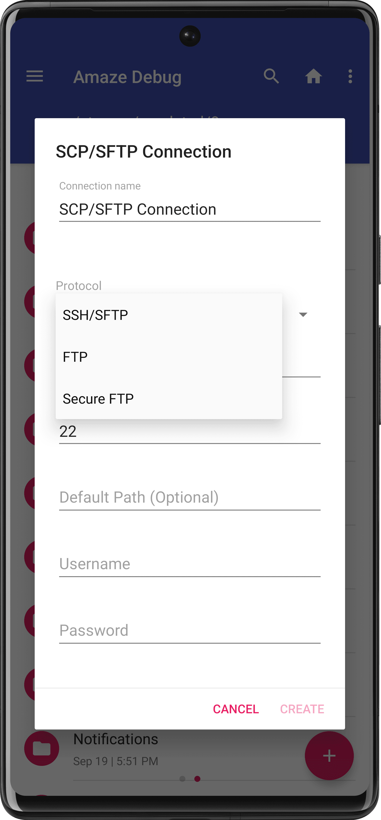 Скриншот 7 — Amaze File Manager