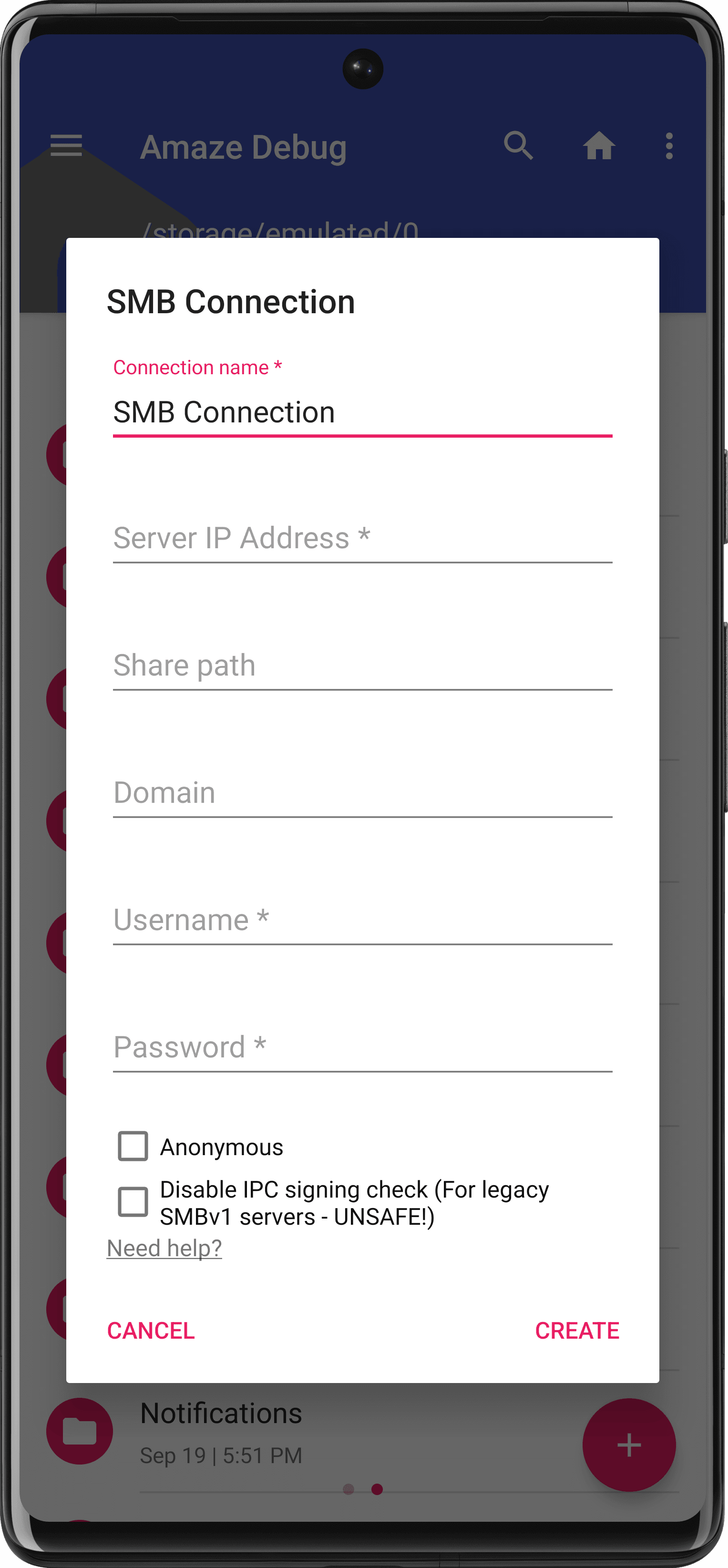 Скриншот 8 — Amaze File Manager