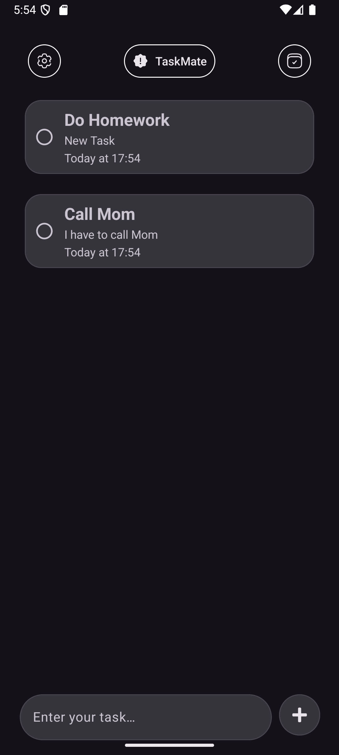 Скриншот 7 — TaskMate - Minimal Productive Task Manager