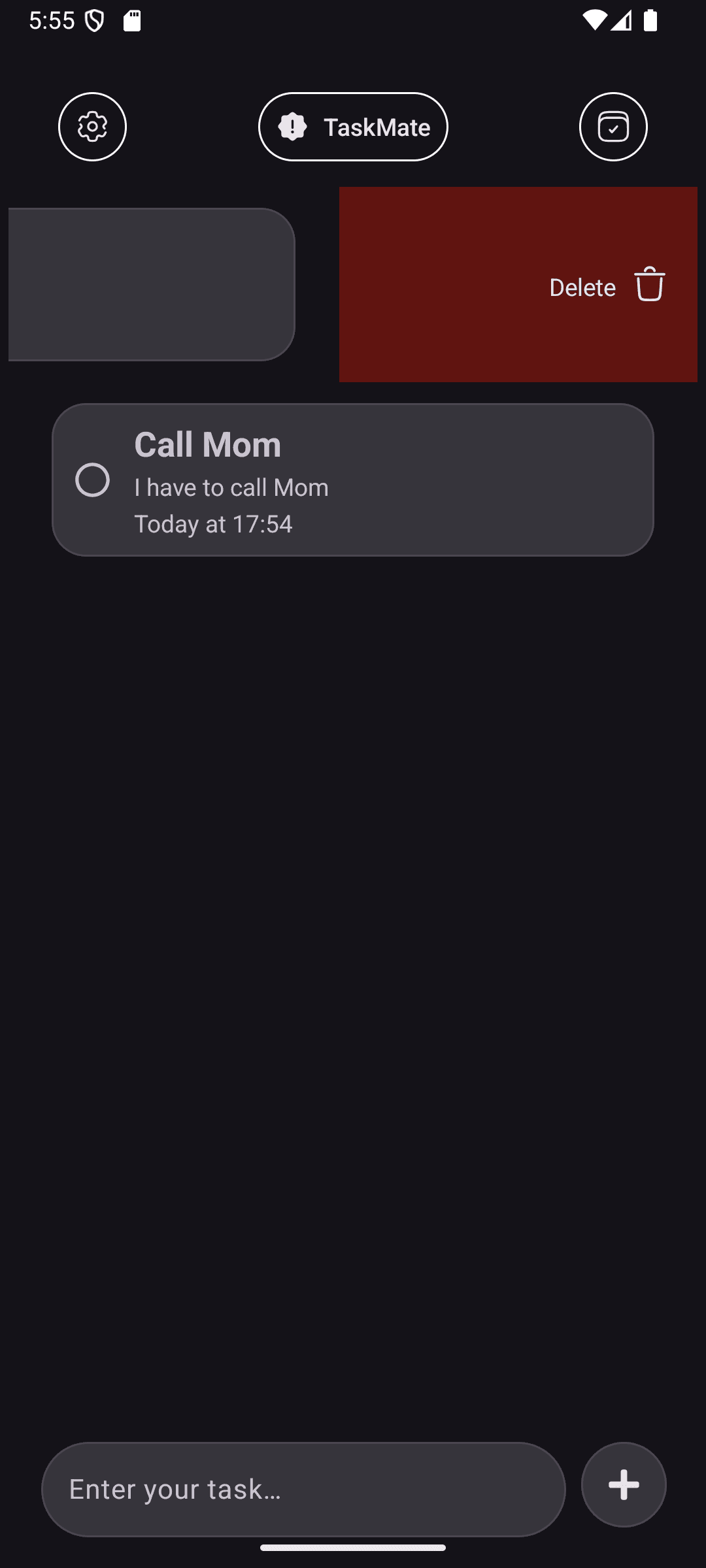 Скриншот 8 — TaskMate - Minimal Productive Task Manager