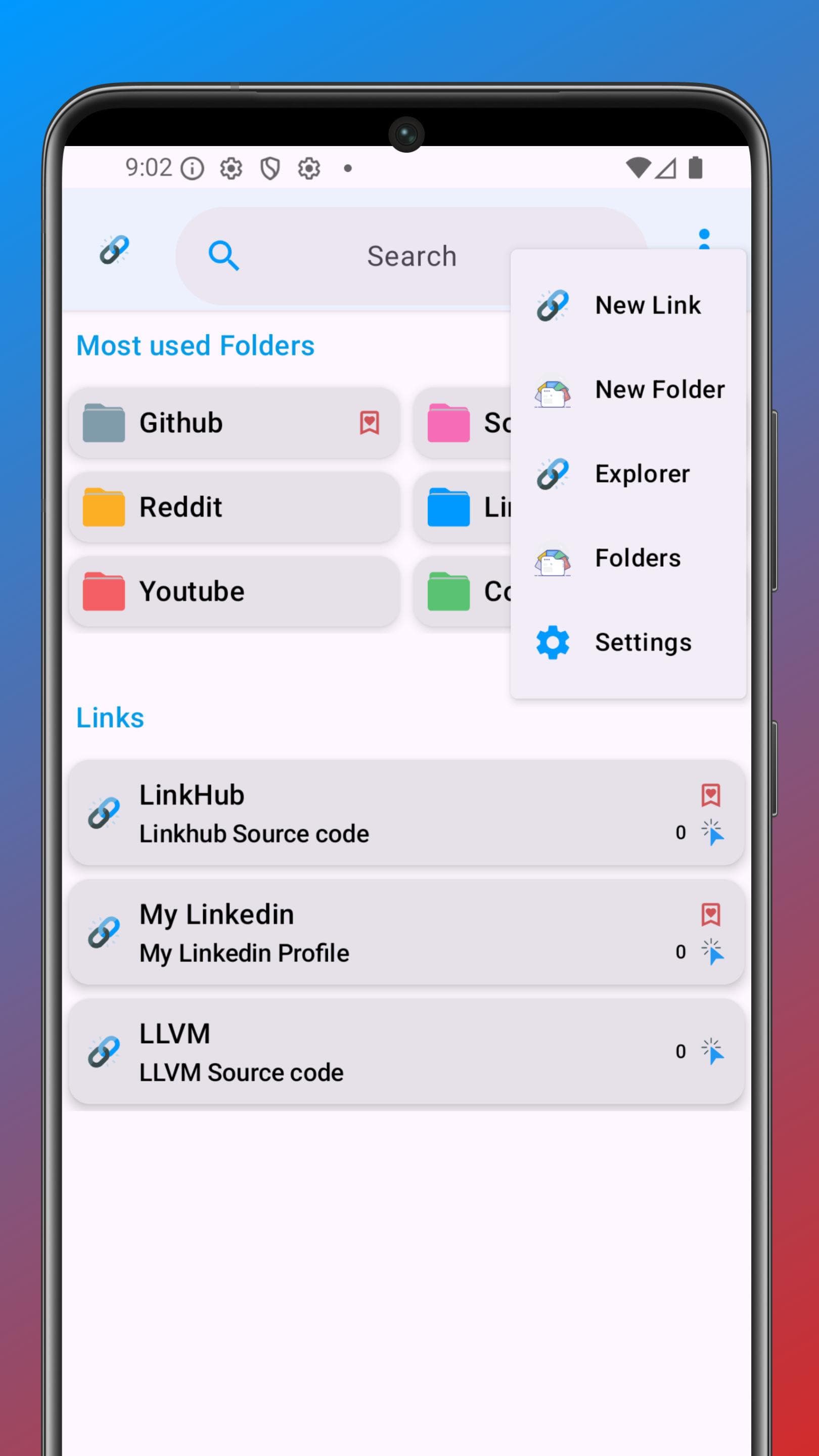 Скриншот 1 — LinkHub