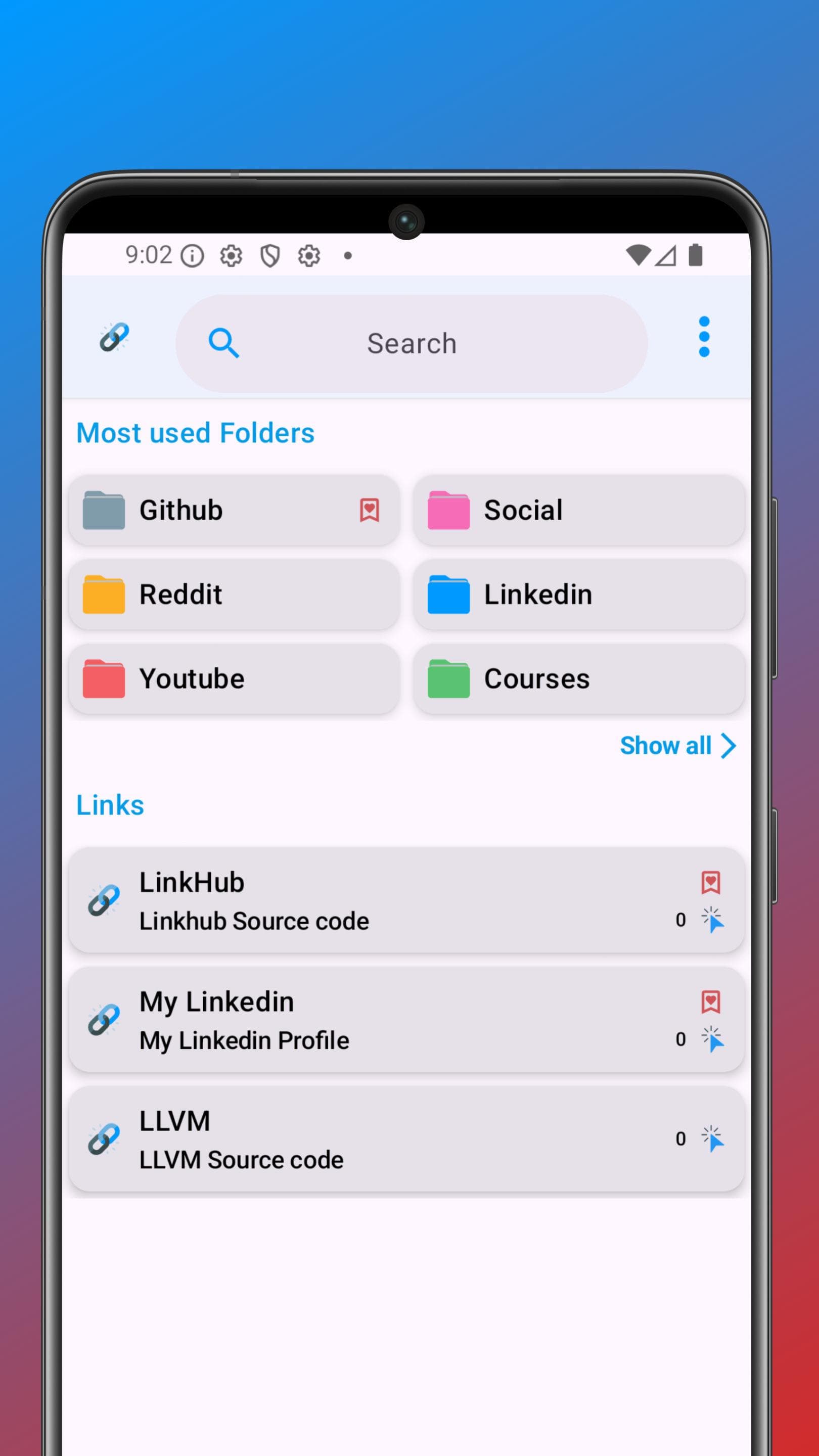 Скриншот 2 — LinkHub