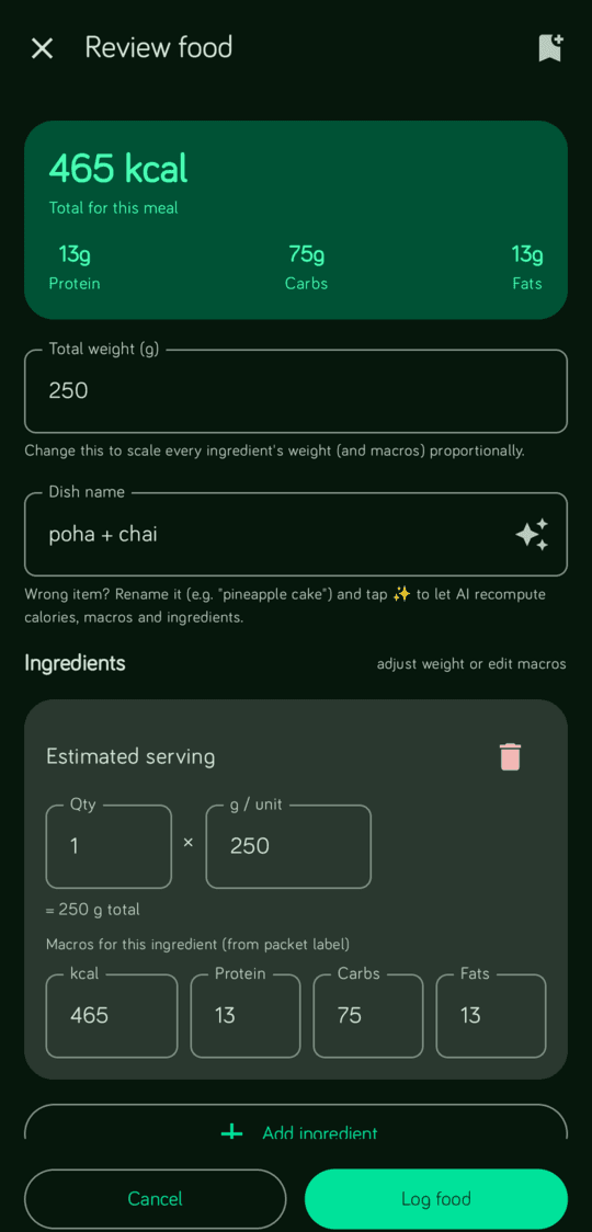 Скриншот 2 — FitBuddy