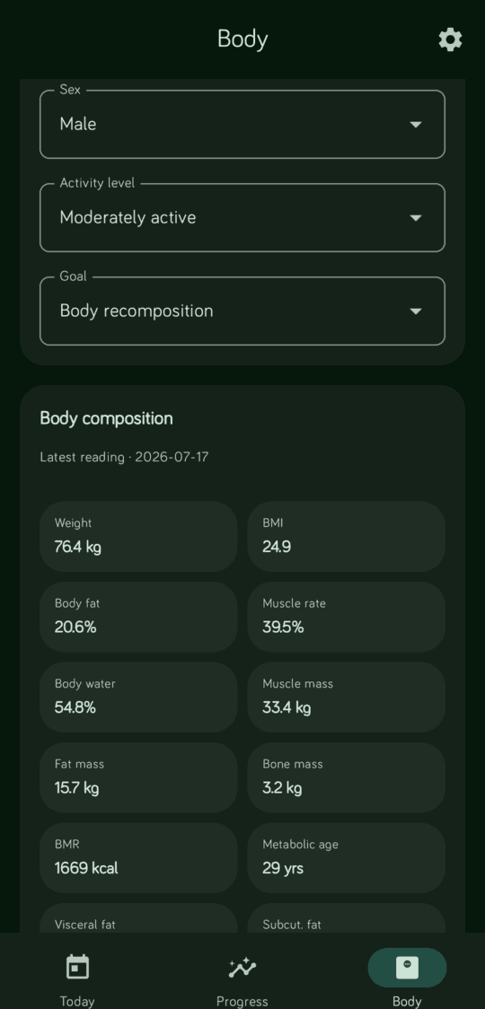 Скриншот 5 — FitBuddy