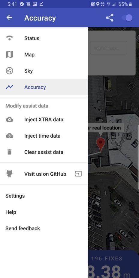 Скриншот 8 — GPSTest