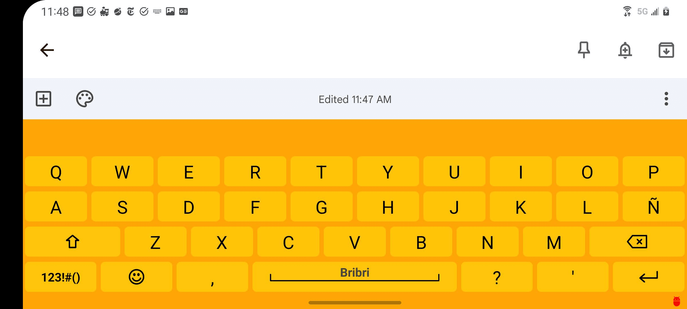 Скриншот 2 — Bribri for AnySoftKeyboard