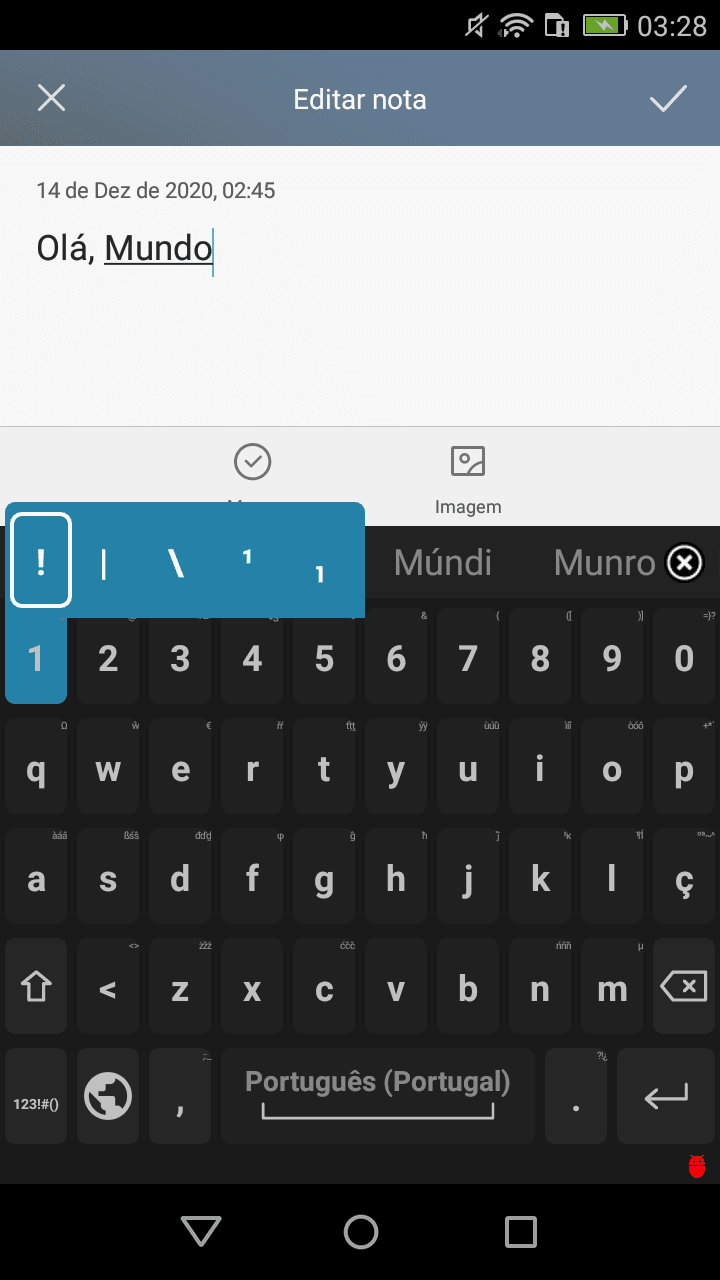 Скриншот 2 — Indonesian for AnySoftKeyboard