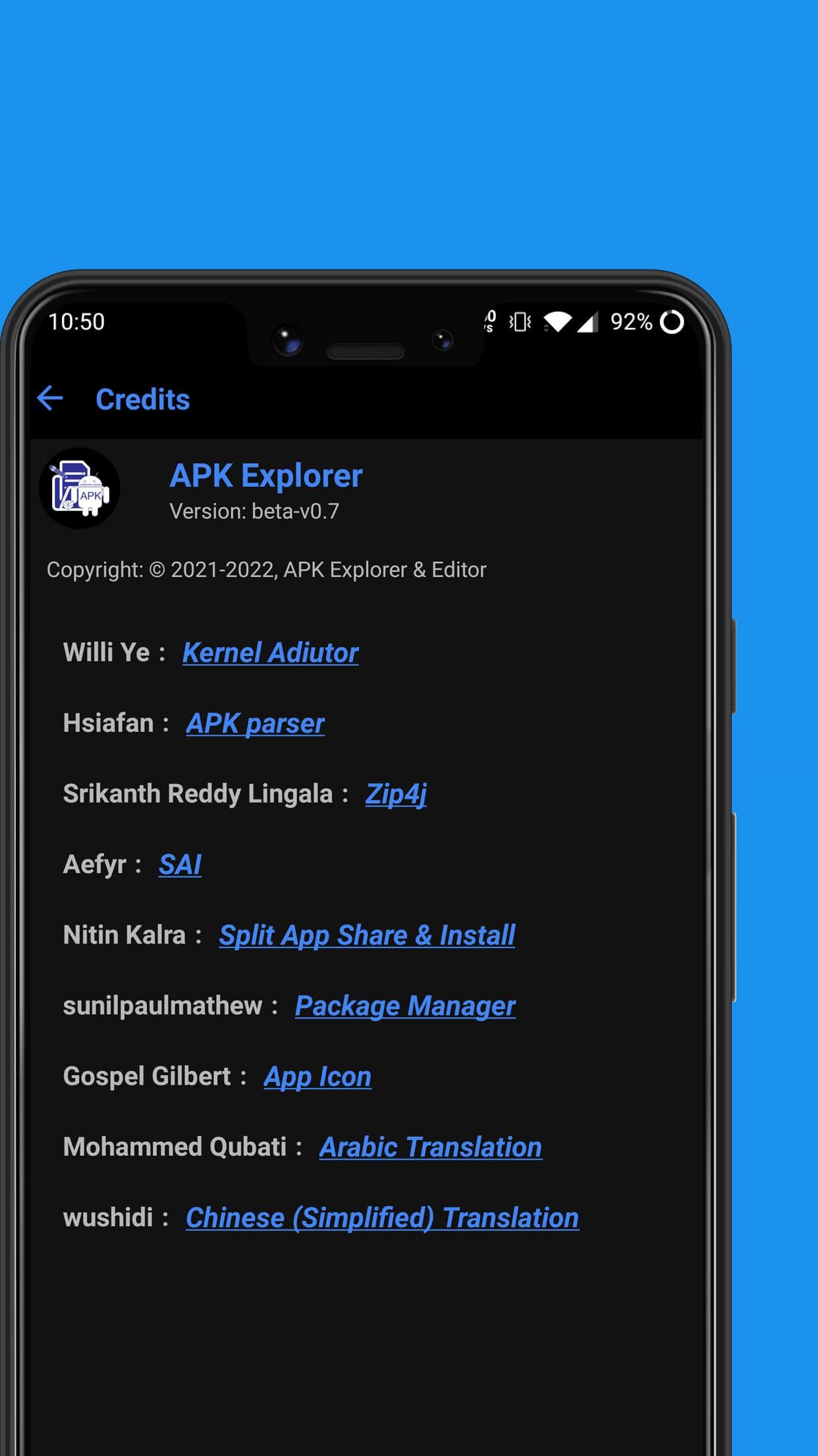 Скриншот 3 — APK Explorer & Editor
