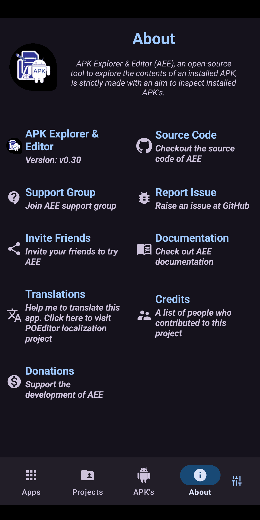 Скриншот 4 — APK Explorer & Editor