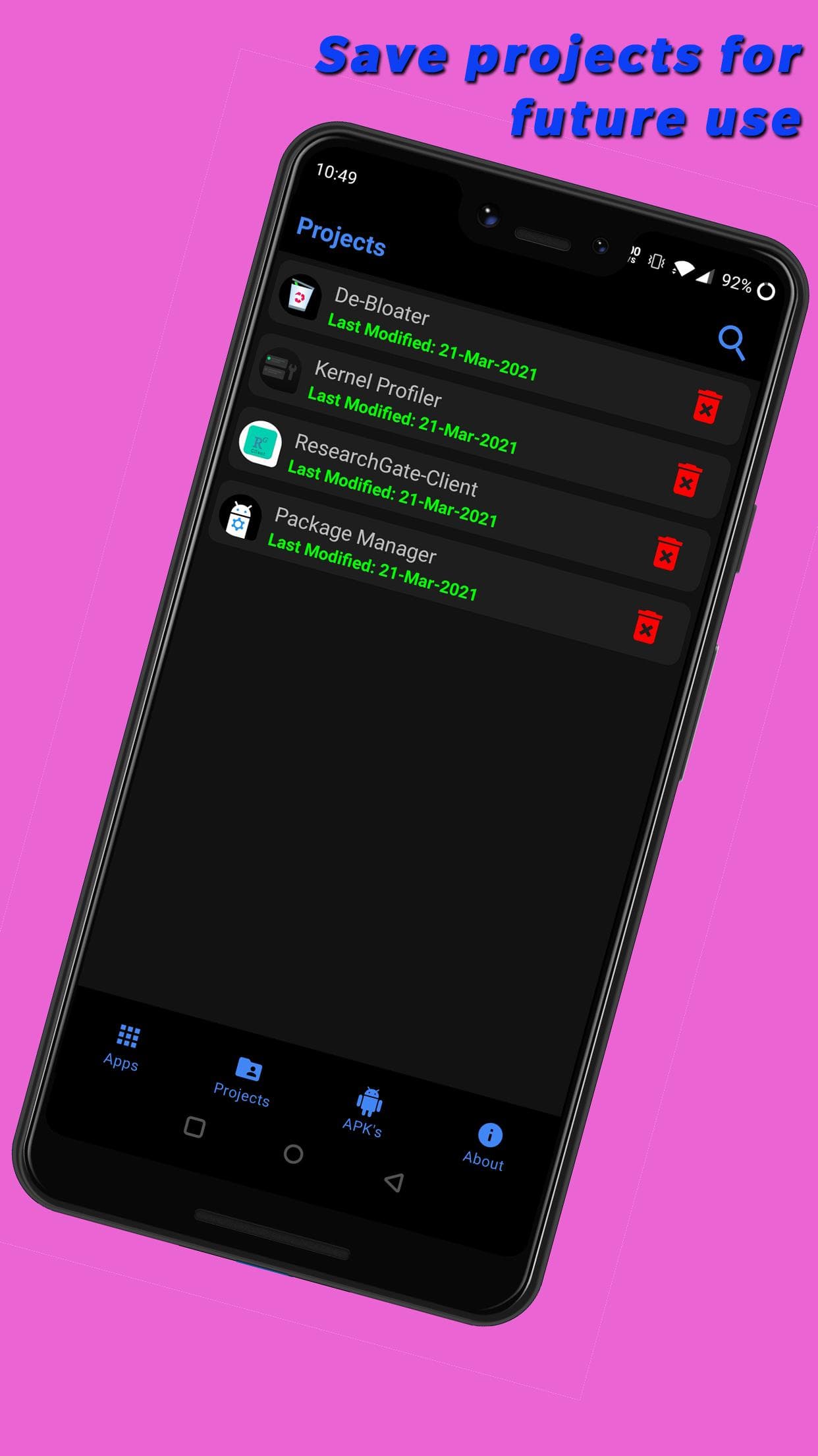 Скриншот 7 — APK Explorer & Editor