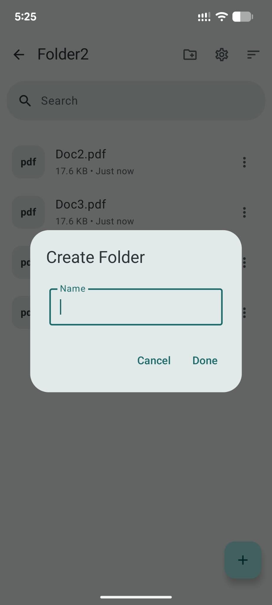 Скриншот 3 — Dockeep: Pocket for Files