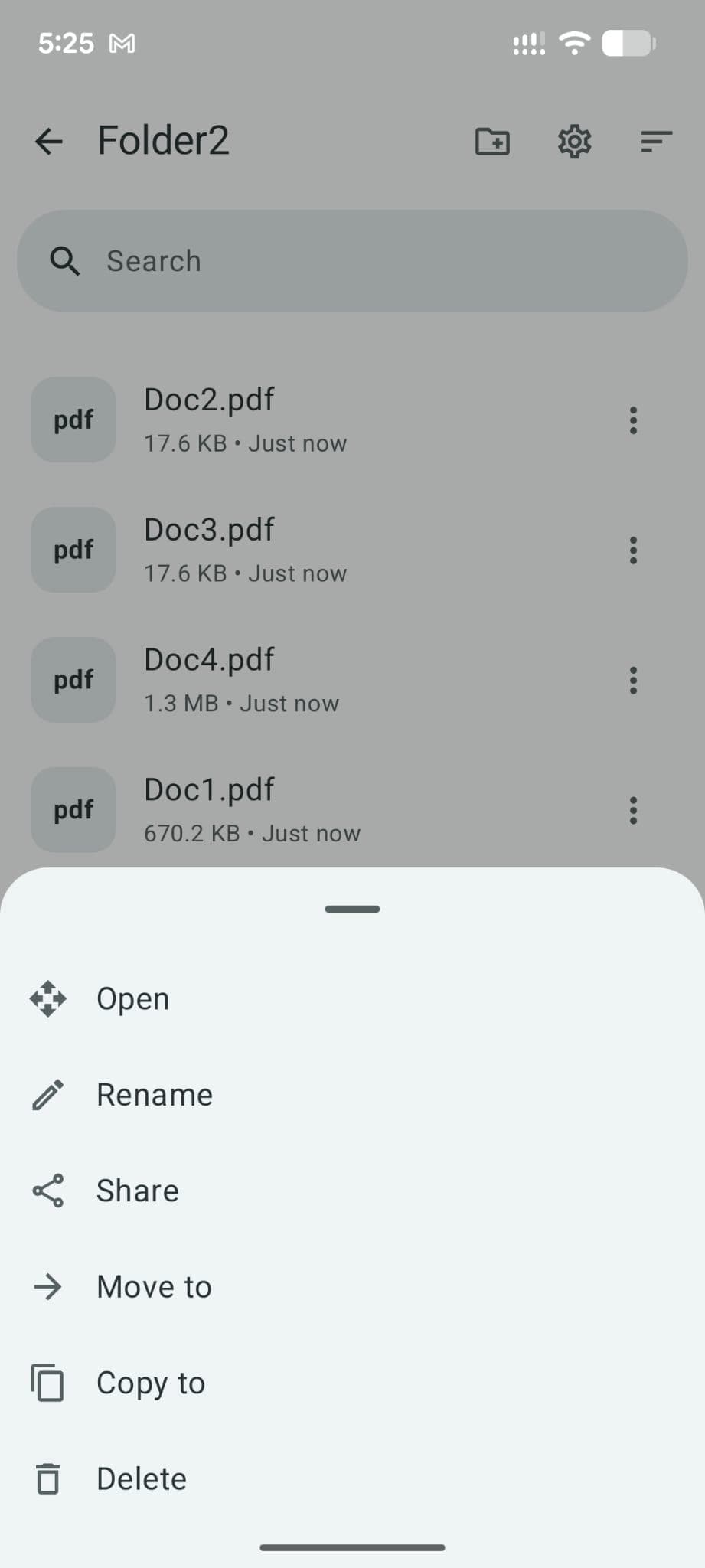 Скриншот 6 — Dockeep: Pocket for Files