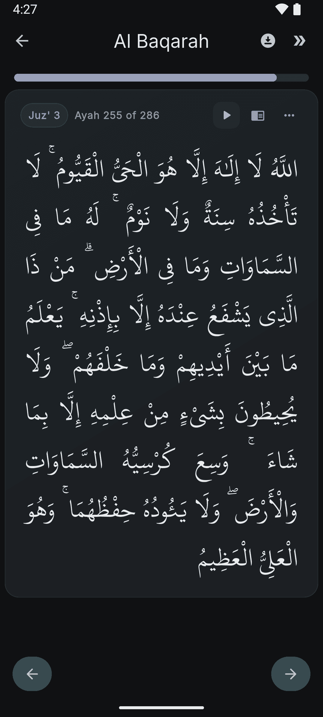 Скриншот 3 — eQuran