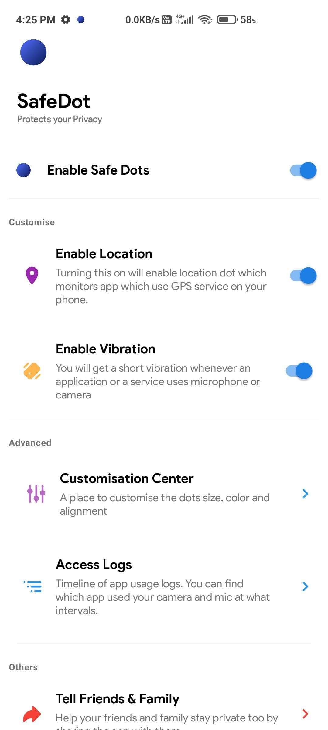Скриншот 3 — SafeDot