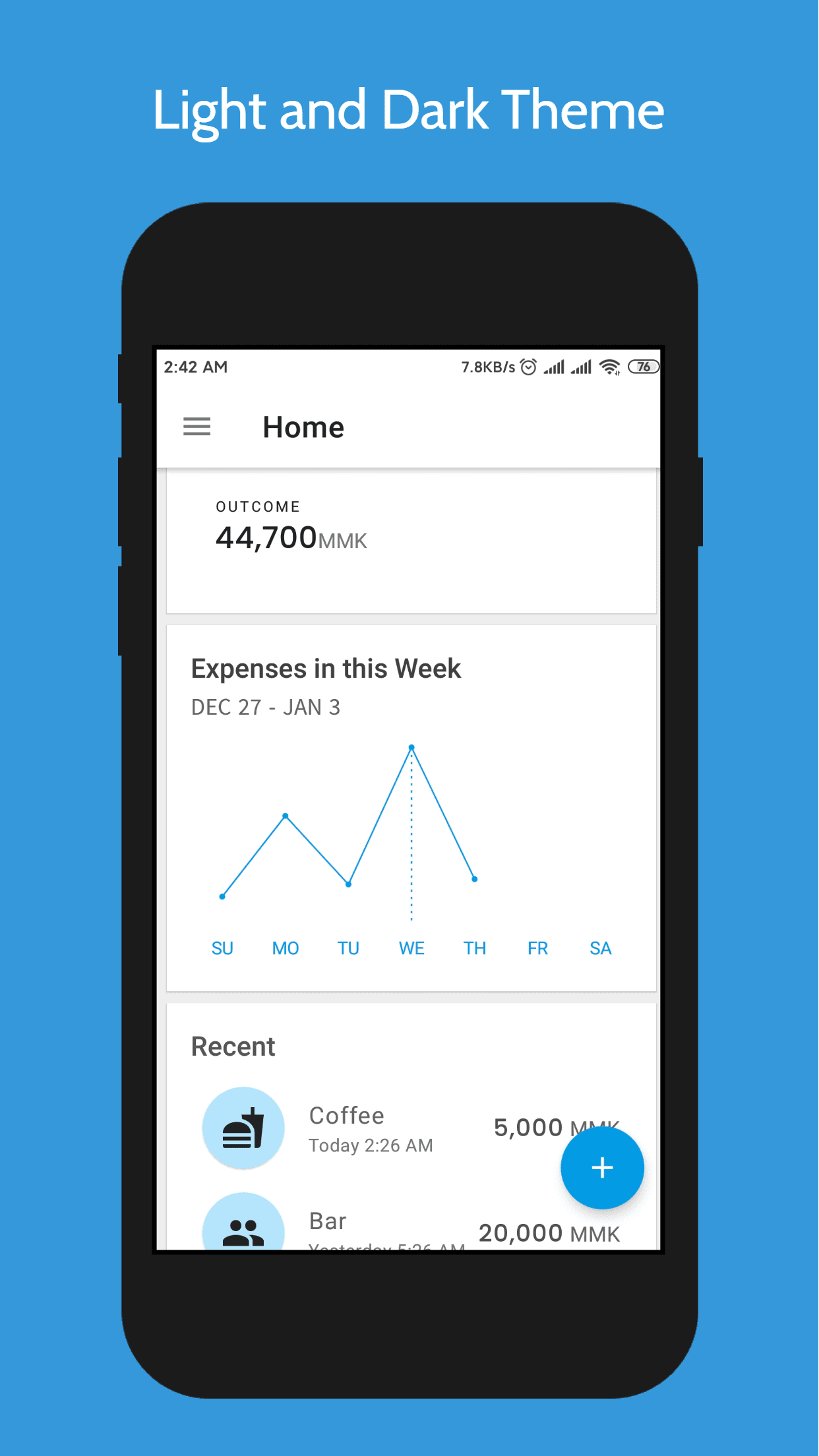 Скриншот 4 — Pro Expense - Daily Finance Tracker
