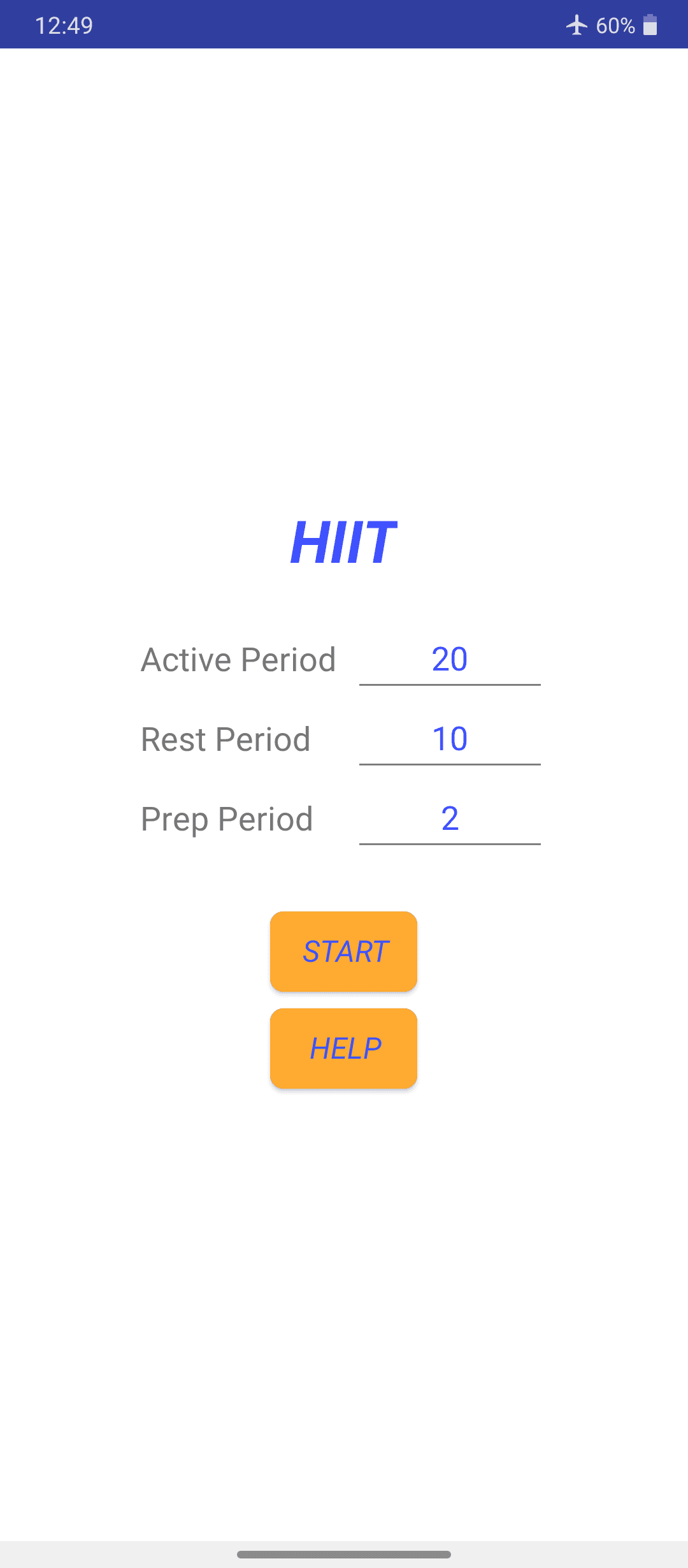 Скриншот 1 — HIIT