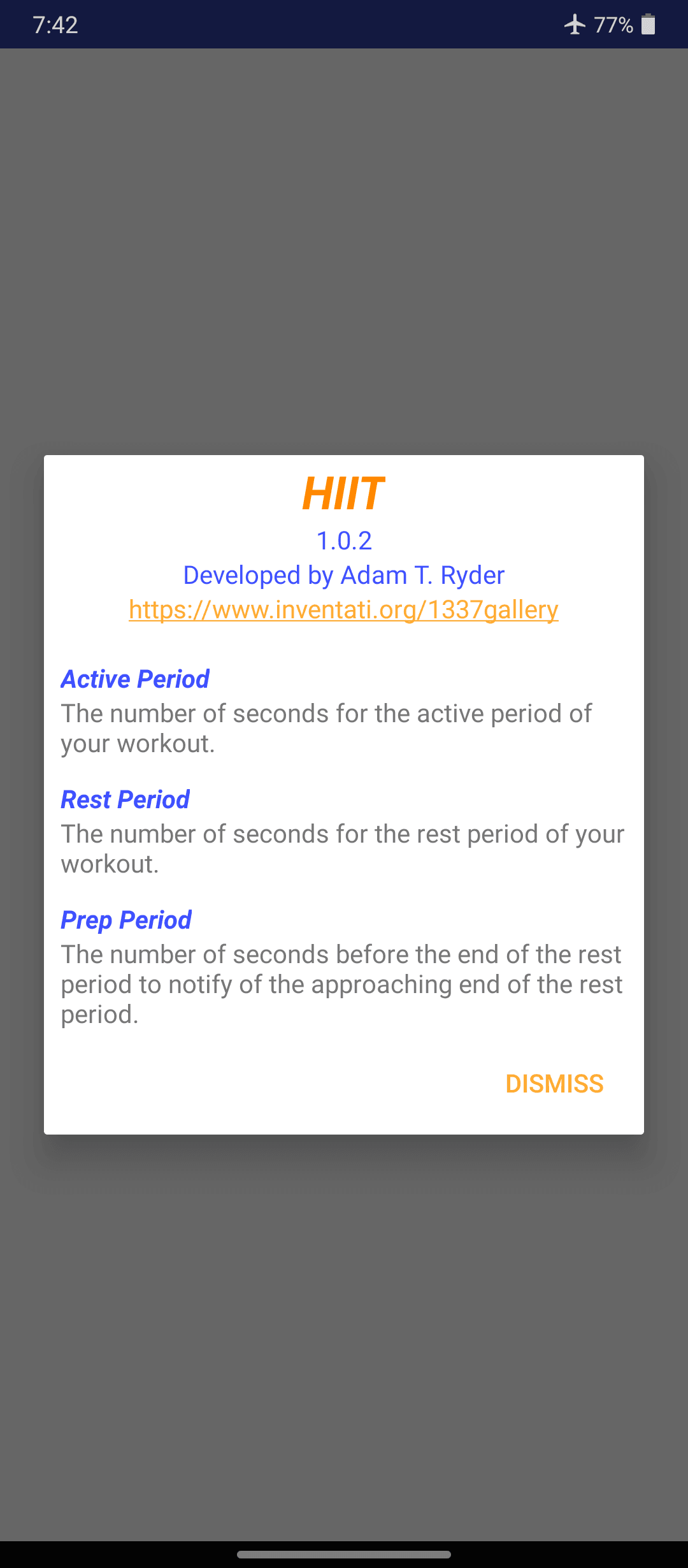 Скриншот 2 — HIIT