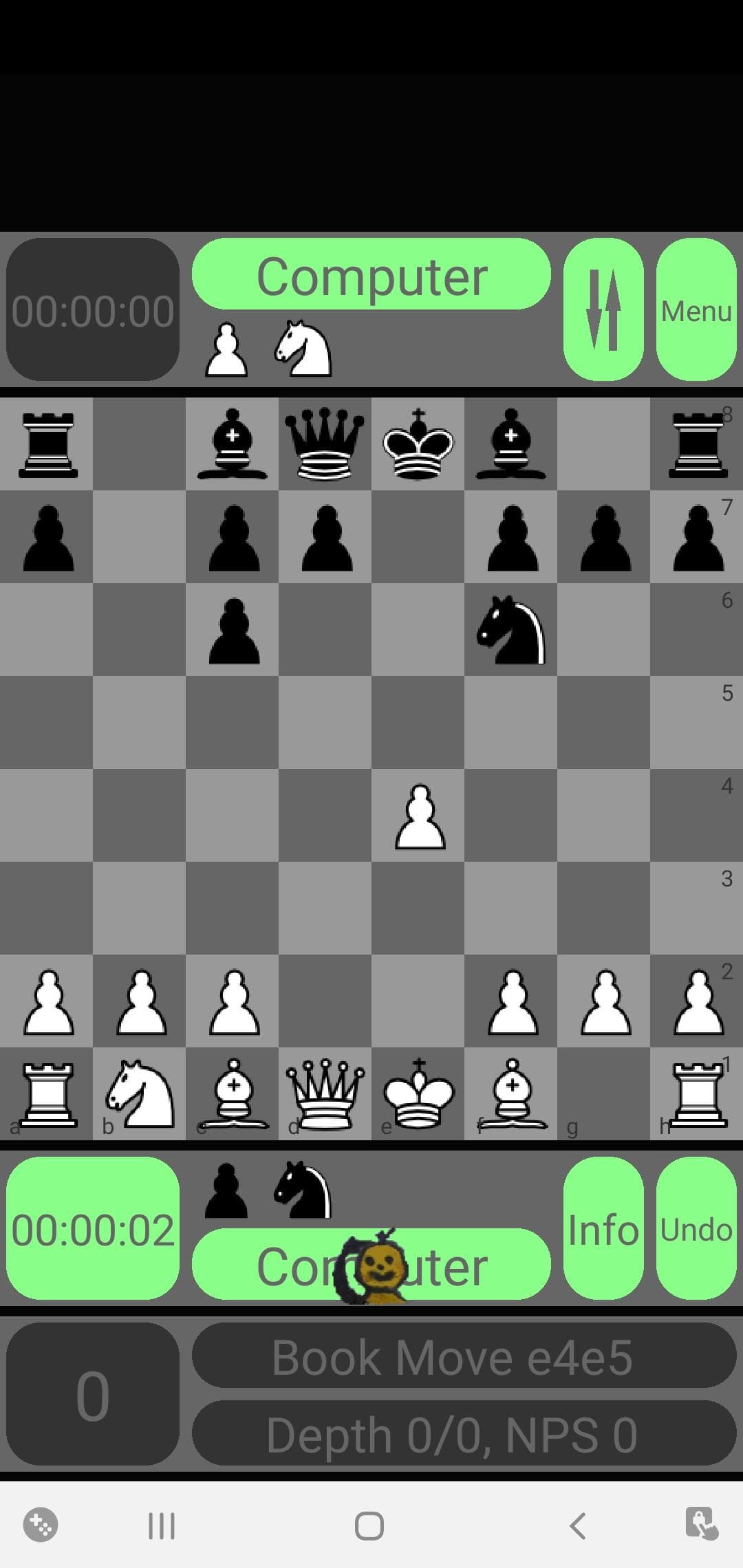 Скриншот 2 — Bagatur Chess Engine
