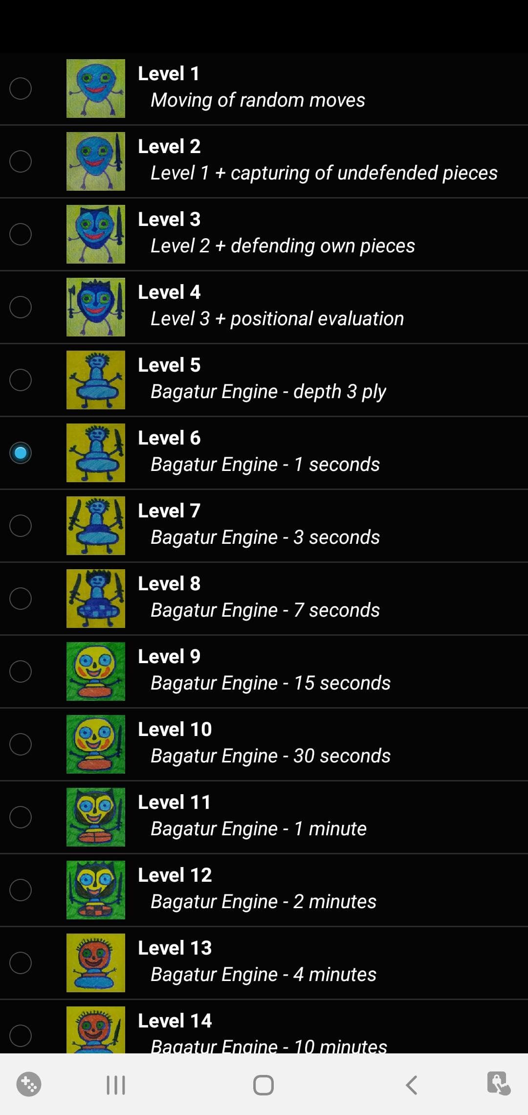 Скриншот 6 — Bagatur Chess Engine