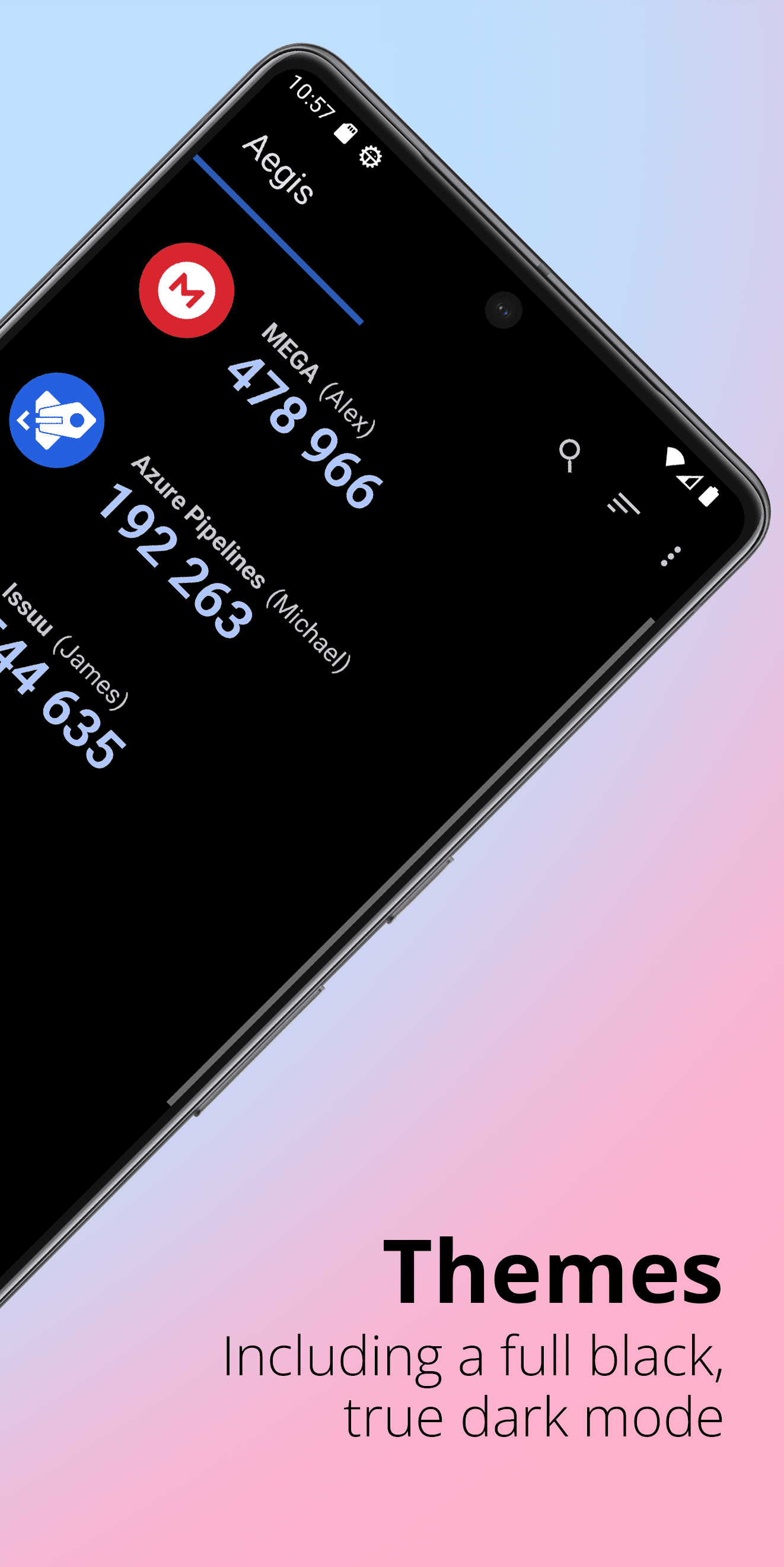Скриншот 4 — Aegis Authenticator
