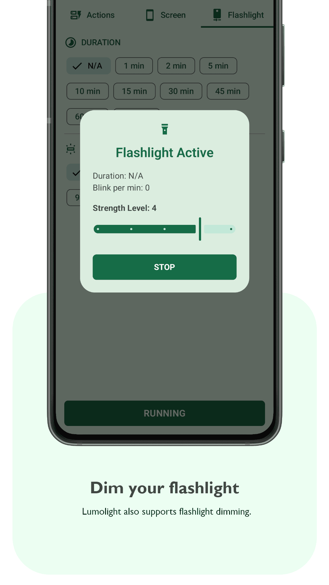 Скриншот 4 — Lumolight: Screen & Flashlight