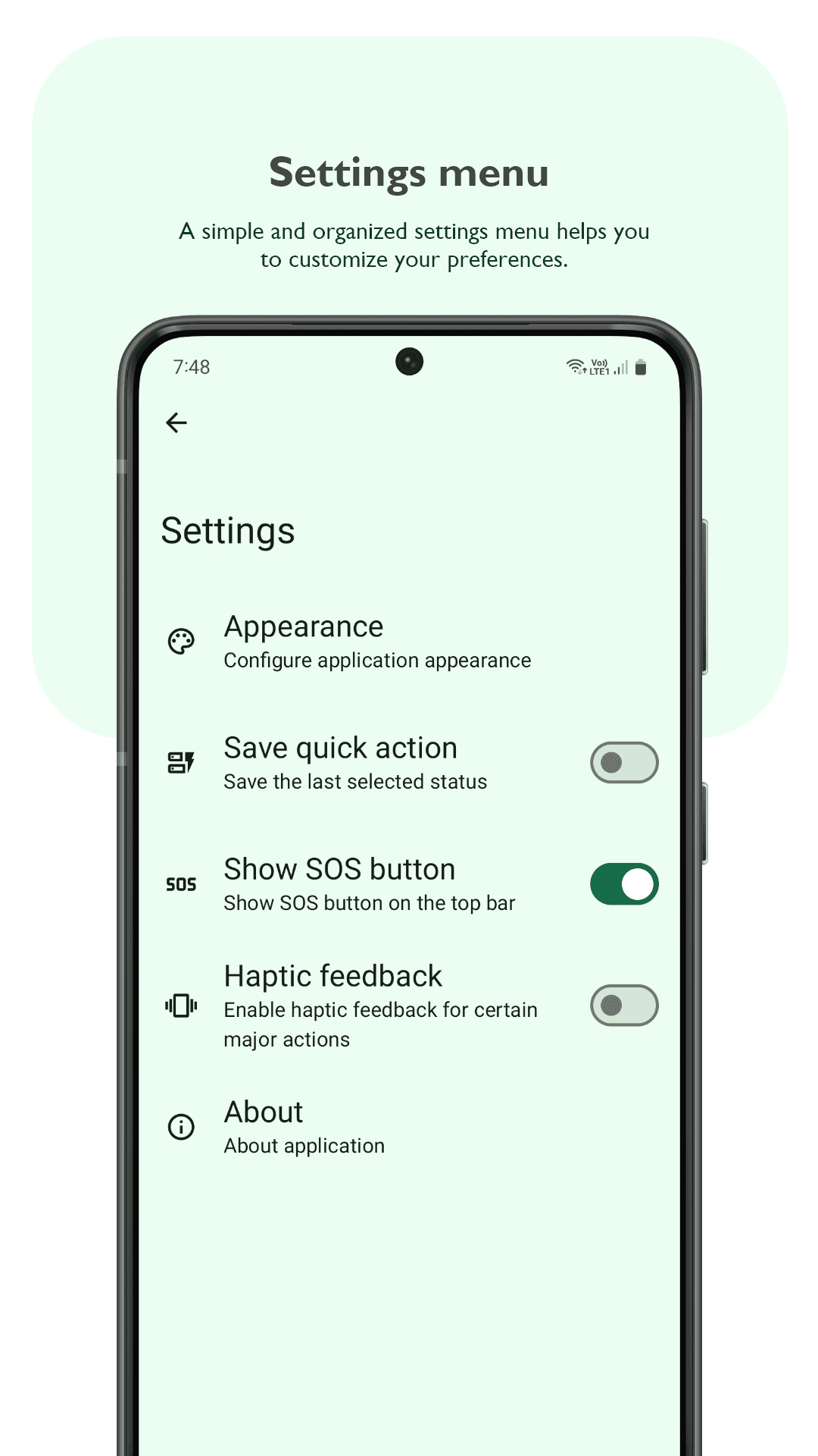 Скриншот 5 — Lumolight: Screen & Flashlight