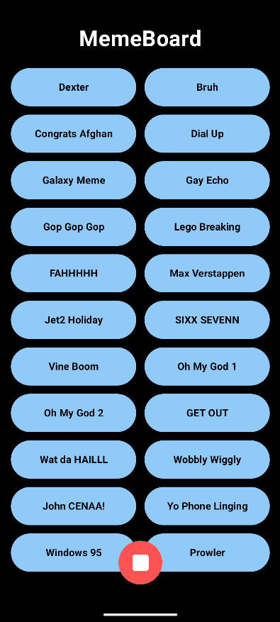 Скриншот 2 — MemeBoard