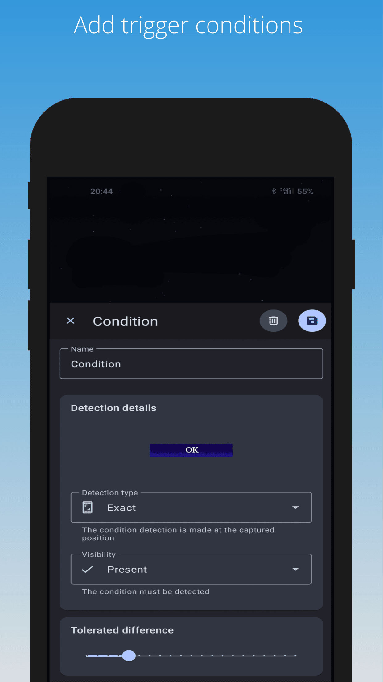 Скриншот 2 — Klick'r - Smart AutoClicker