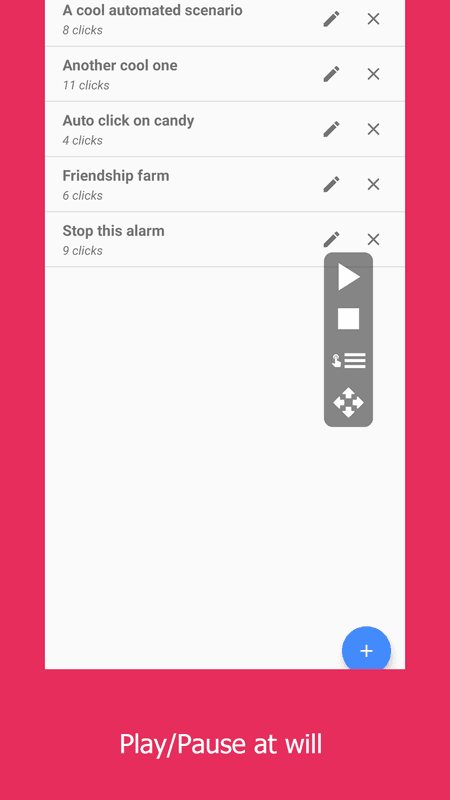 Скриншот 8 — Klick'r - Smart AutoClicker