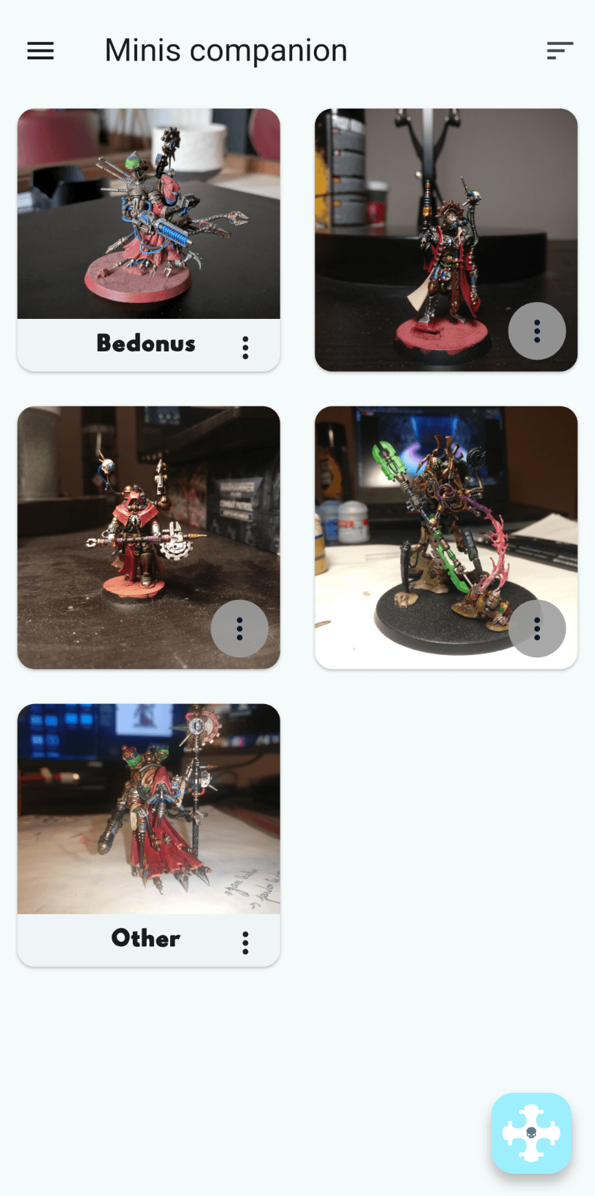 Скриншот 1 — Minis companion