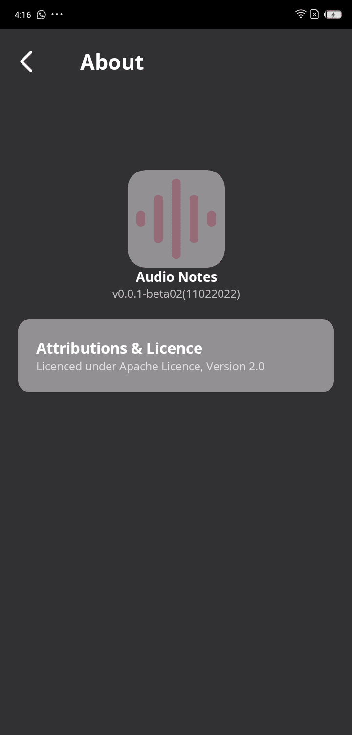 Скриншот 4 — Audio Notes