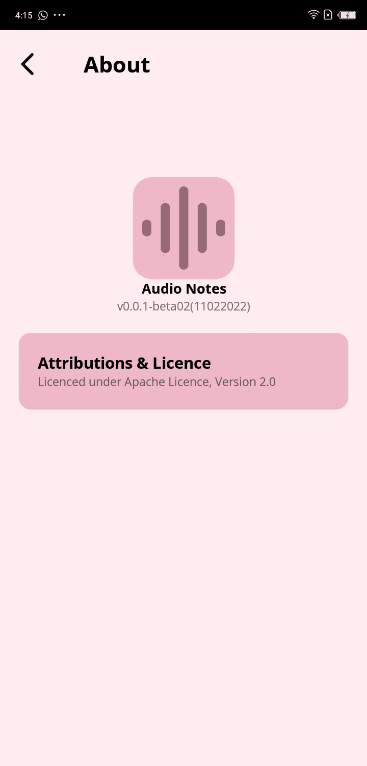 Скриншот 5 — Audio Notes