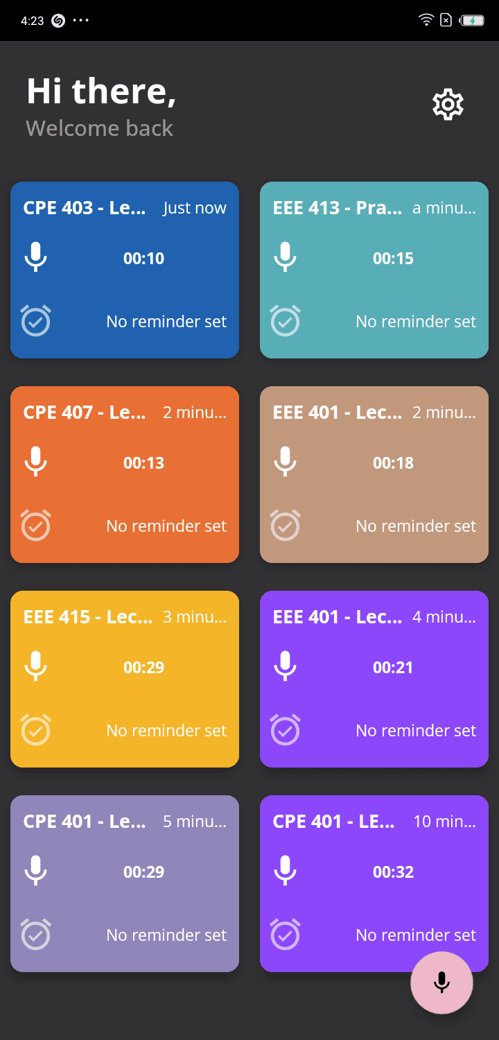 Скриншот 7 — Audio Notes