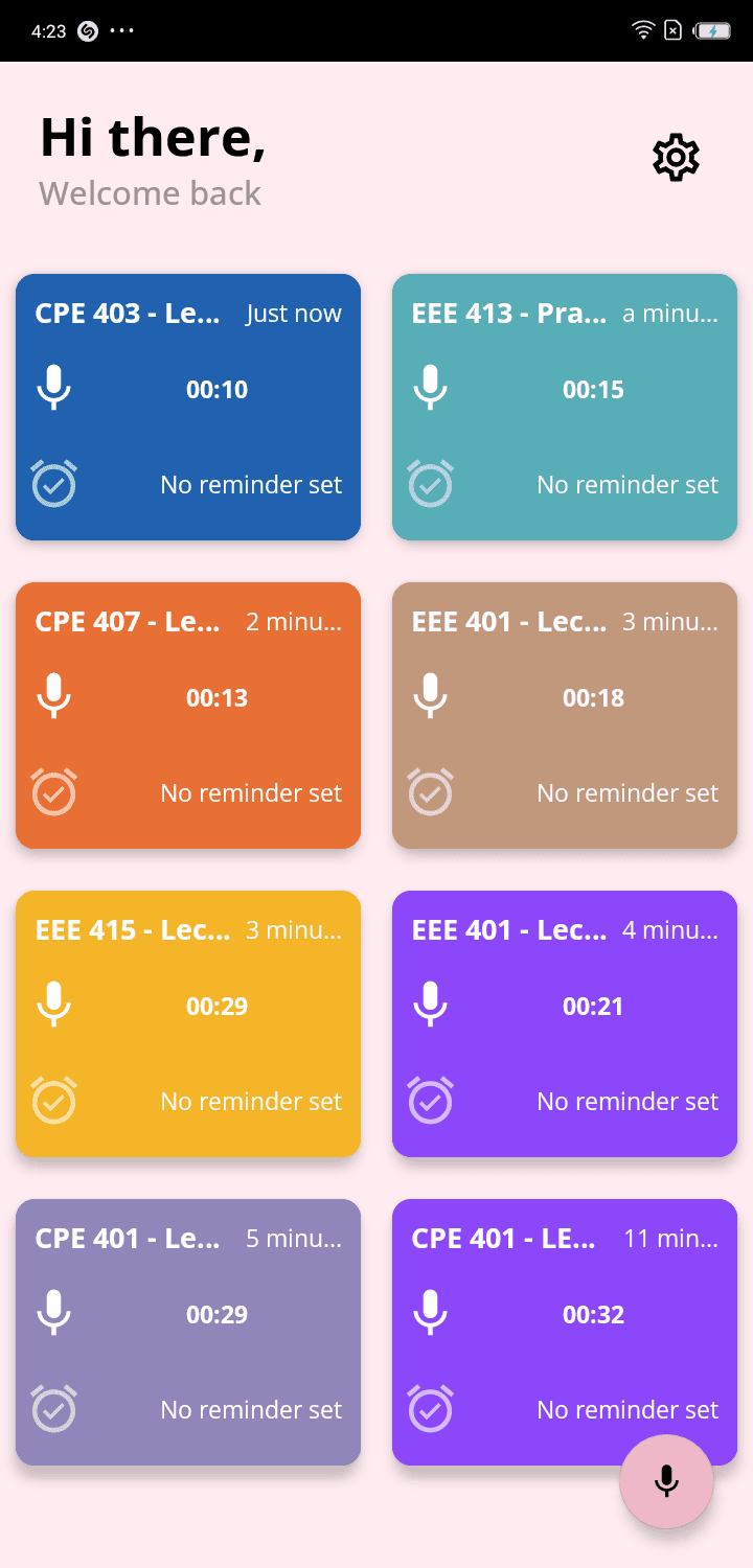 Скриншот 8 — Audio Notes