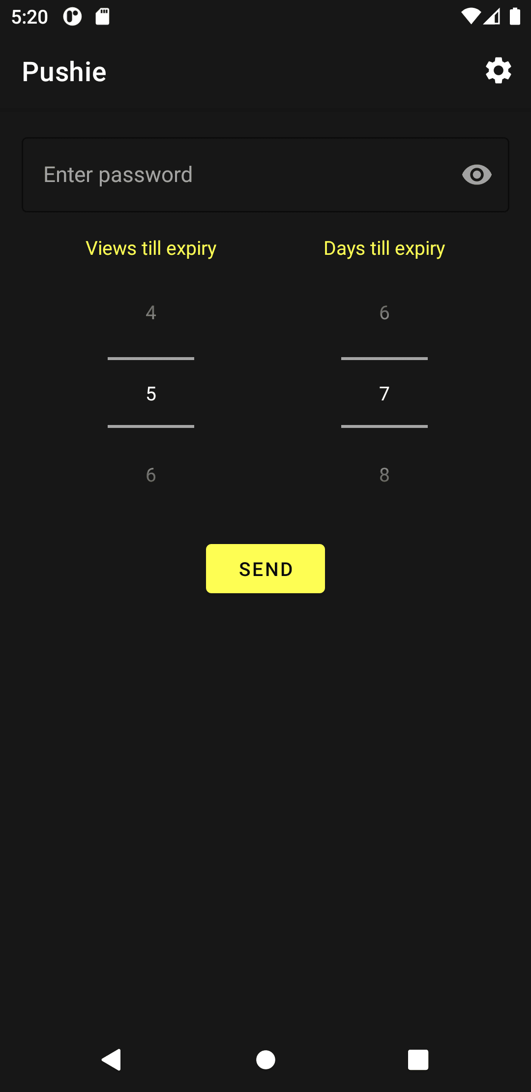 Скриншот 1 — Pushie