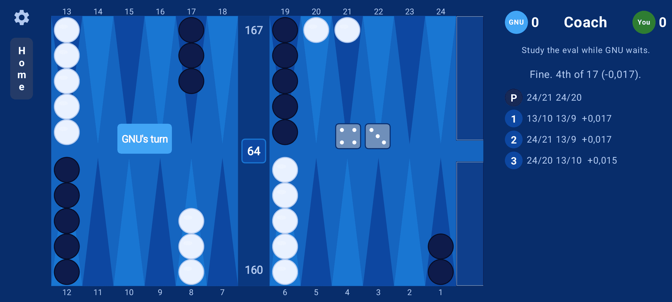 Скриншот 6 — CBG -- Clavierhaus BackGammon