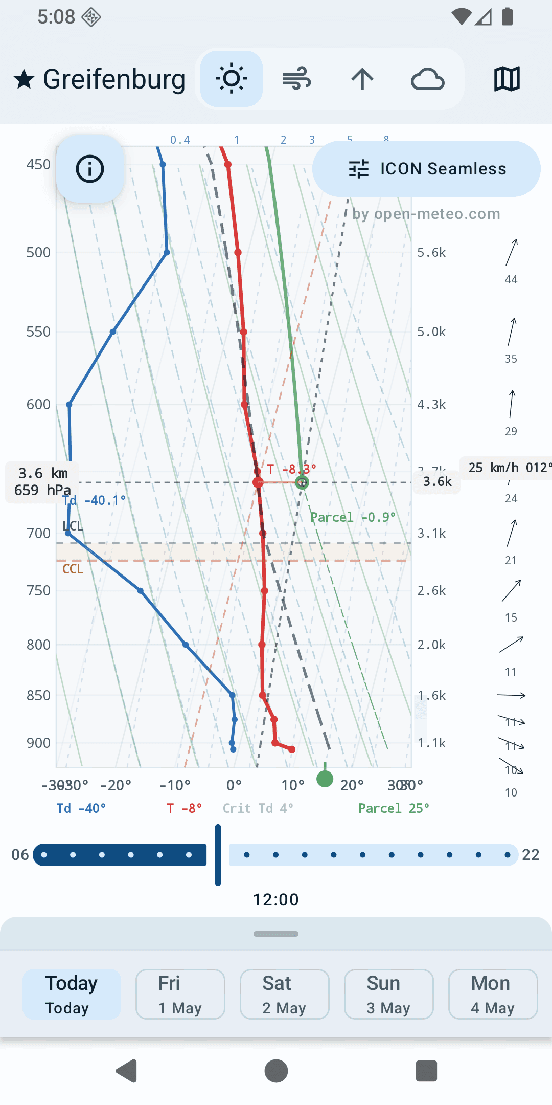 Скриншот 3 — Cloudbase Predictor