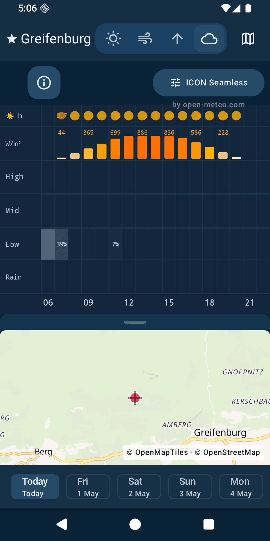 Скриншот 8 — Cloudbase Predictor