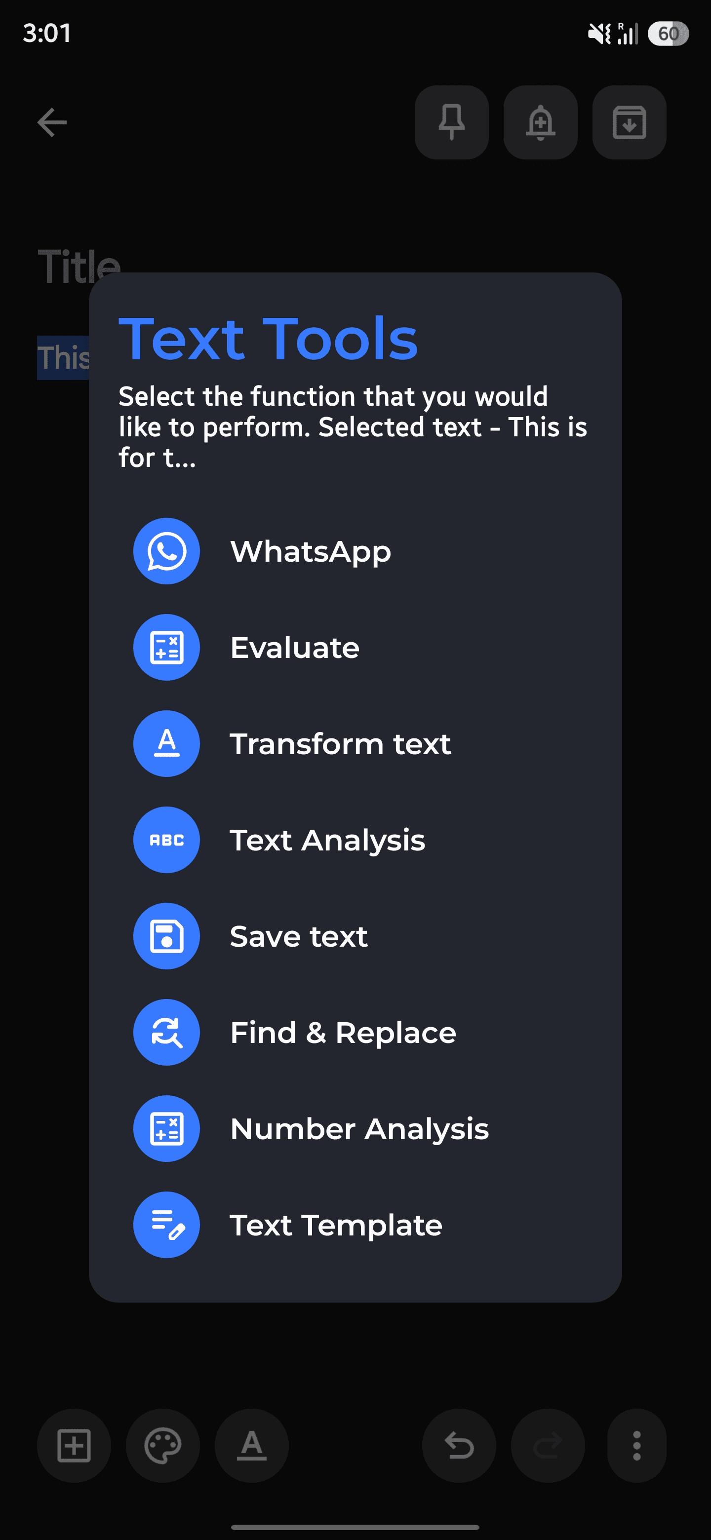 Скриншот 3 — Text Tools