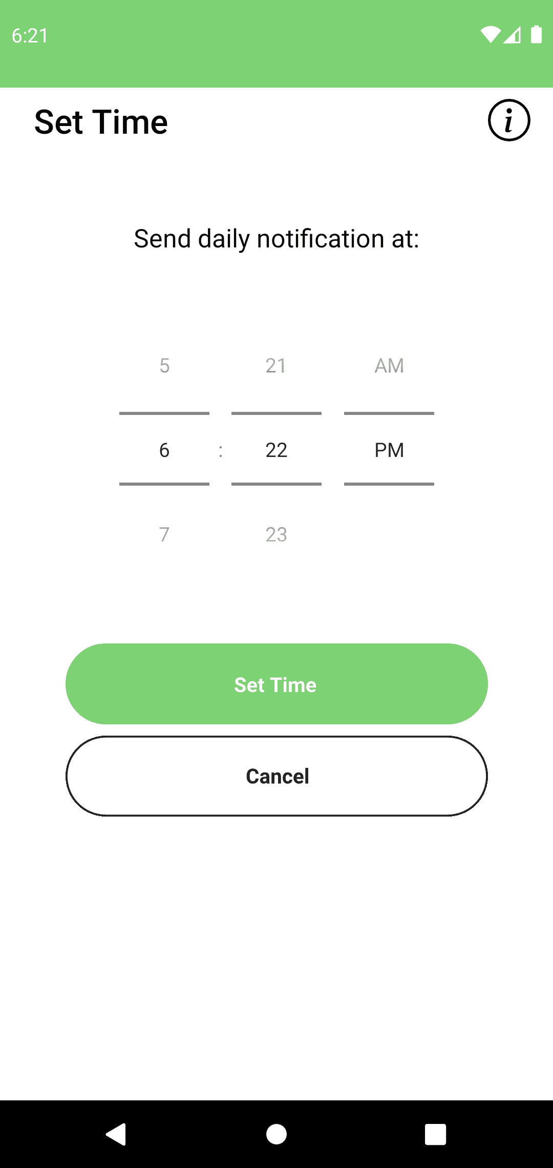Скриншот 5 — Bible Notify