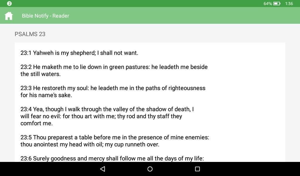 Скриншот 6 — Bible Notify