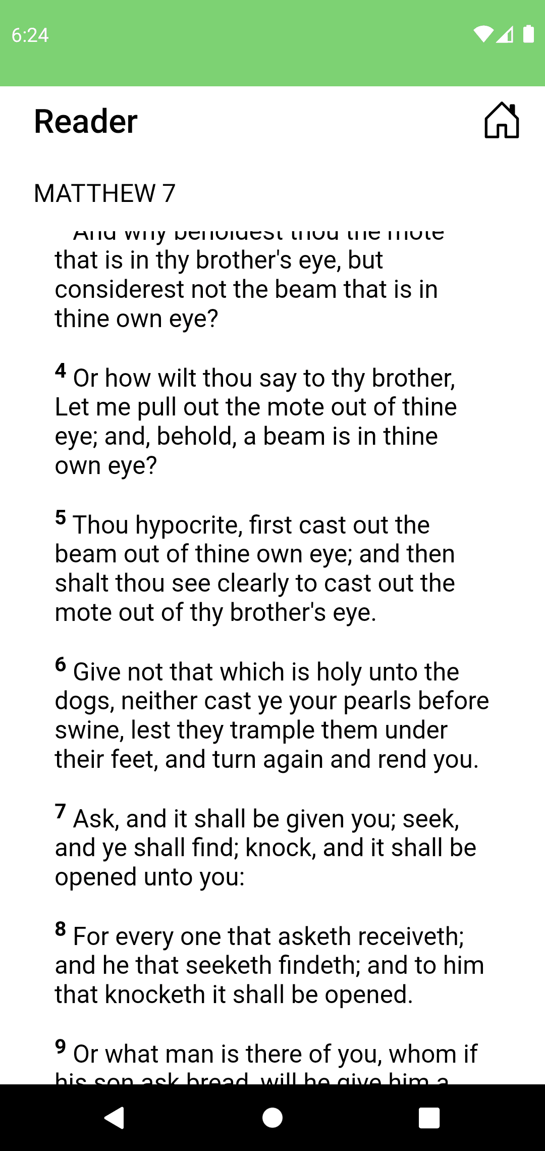Скриншот 7 — Bible Notify