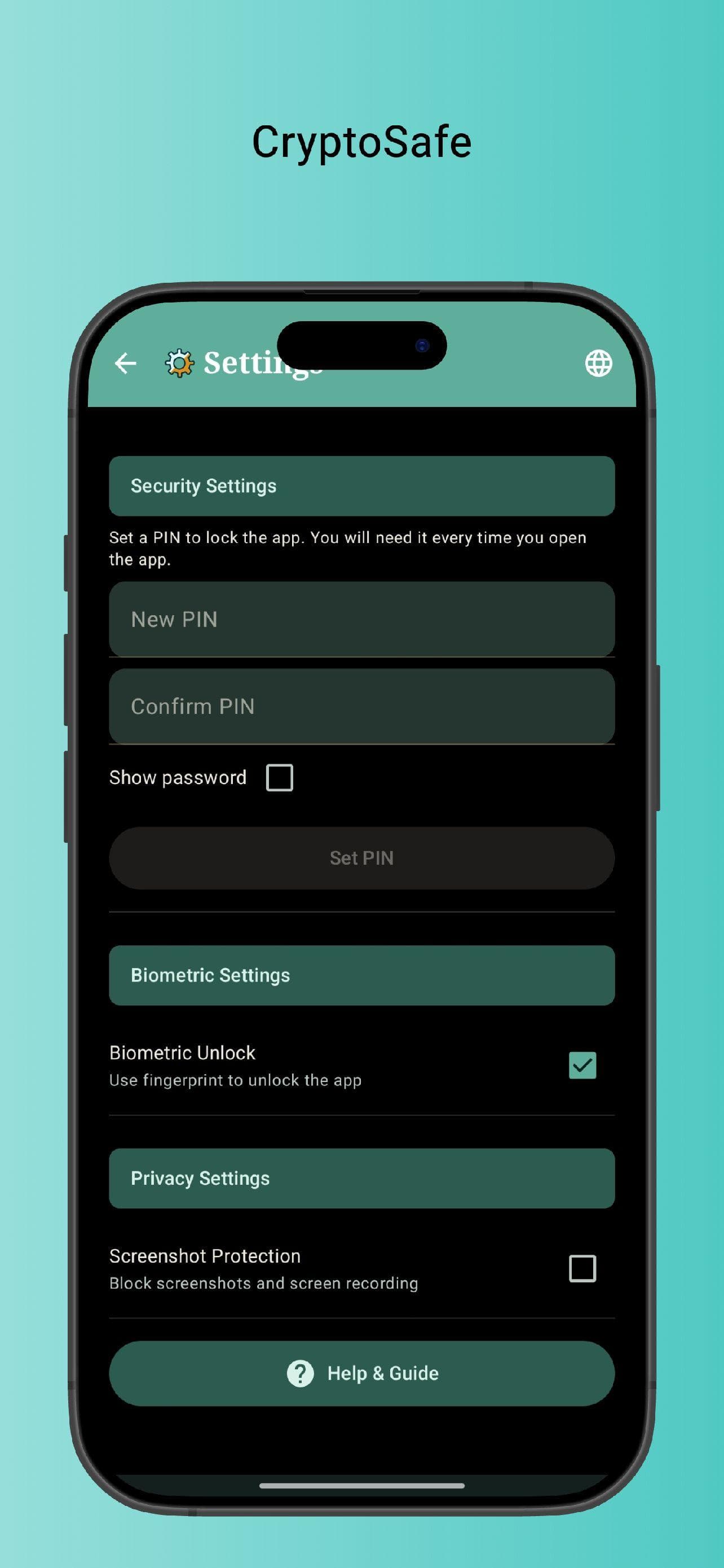 Скриншот 6 — CryptoSafe