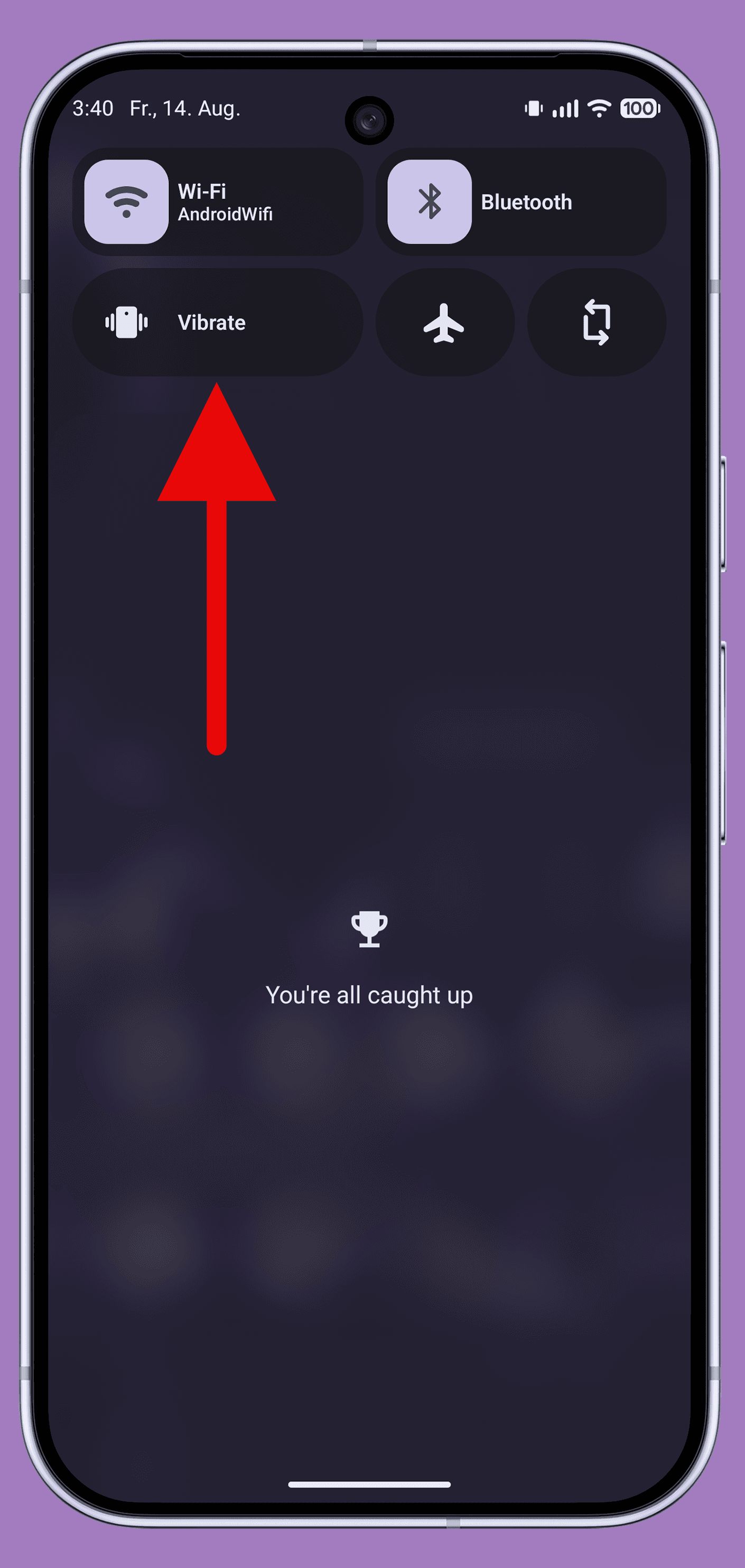 Скриншот 2 — Quick Settings Sound Profile