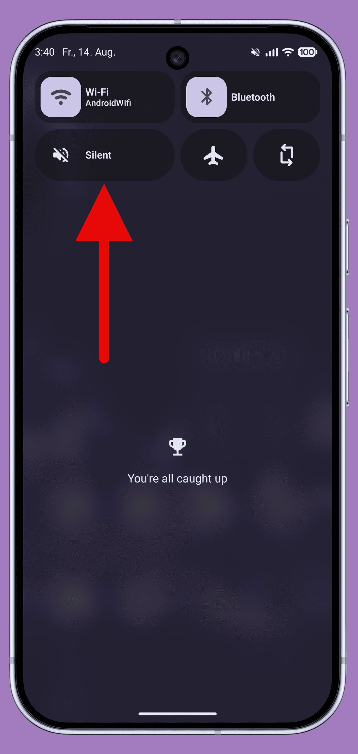 Скриншот 3 — Quick Settings Sound Profile