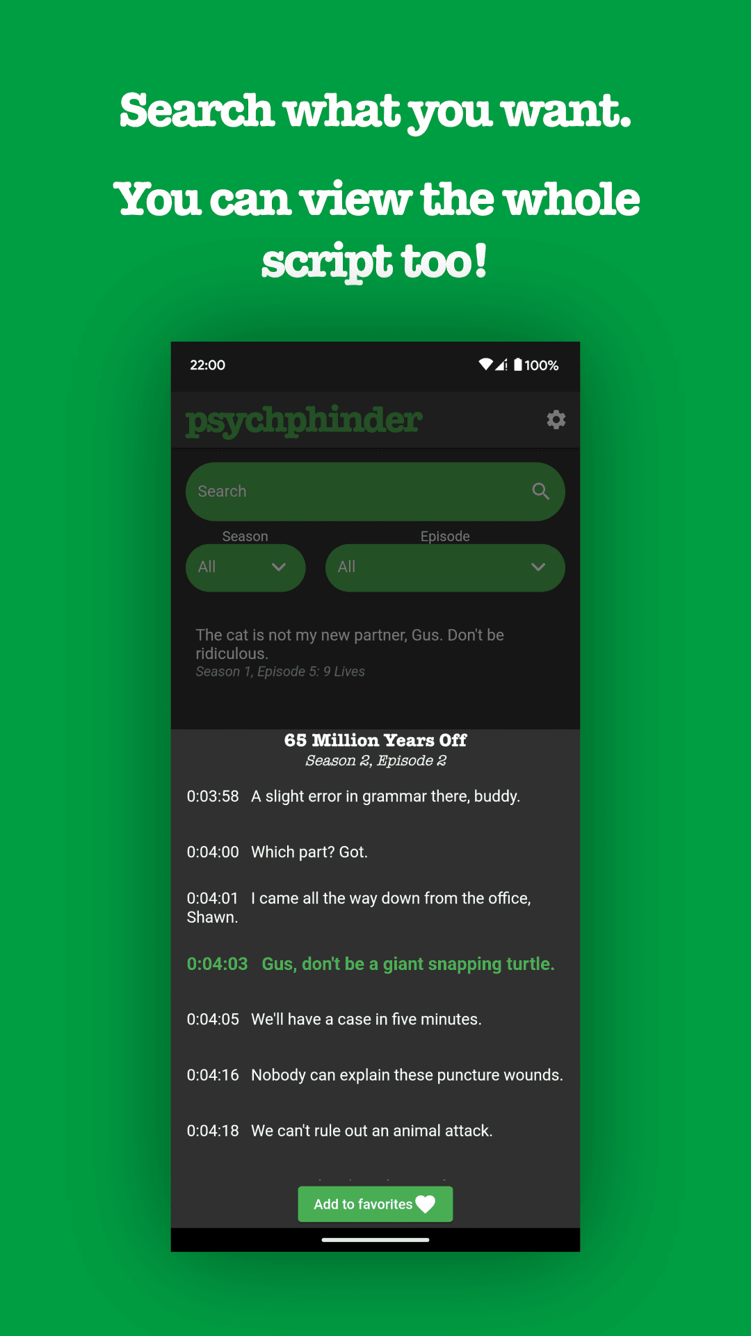 Скриншот 2 — psychphinder