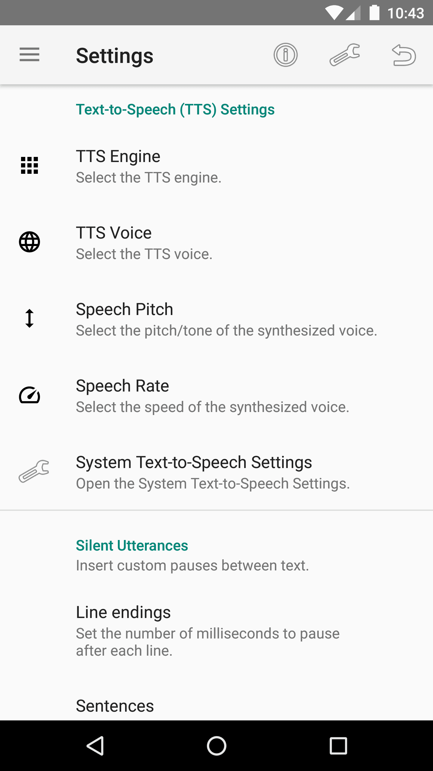 Скриншот 5 — TTS Util